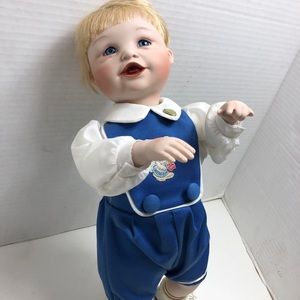 Ashton Drake Porcelain Doll Yolanda Bello Easter Boy